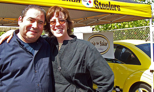 Emeril stops by Annie’s booth